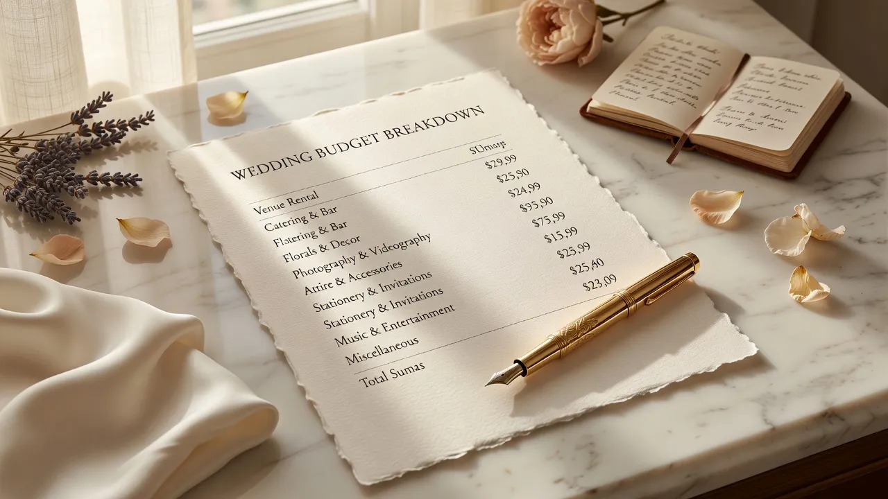 Budget et planning mariage sur la Côte d'Azur