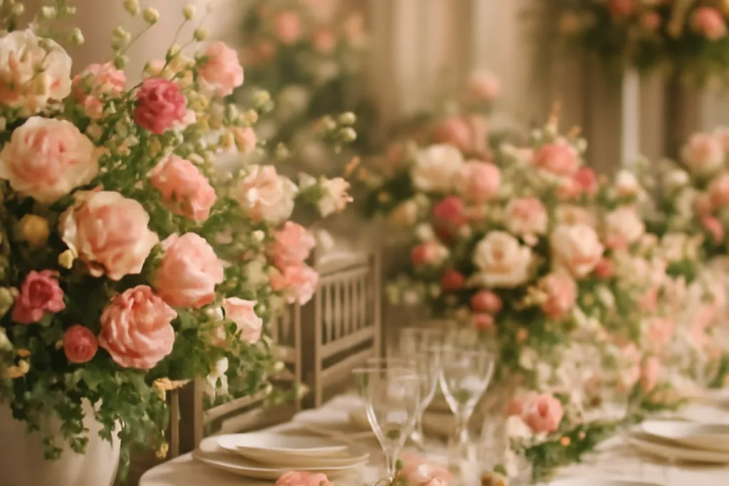 Jasmin de Grasse utilisé dans une composition florale de mariage