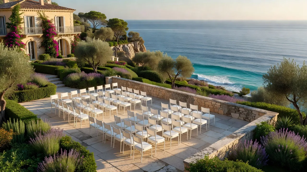 Villa et jardin de prestige au Cap d'Antibes