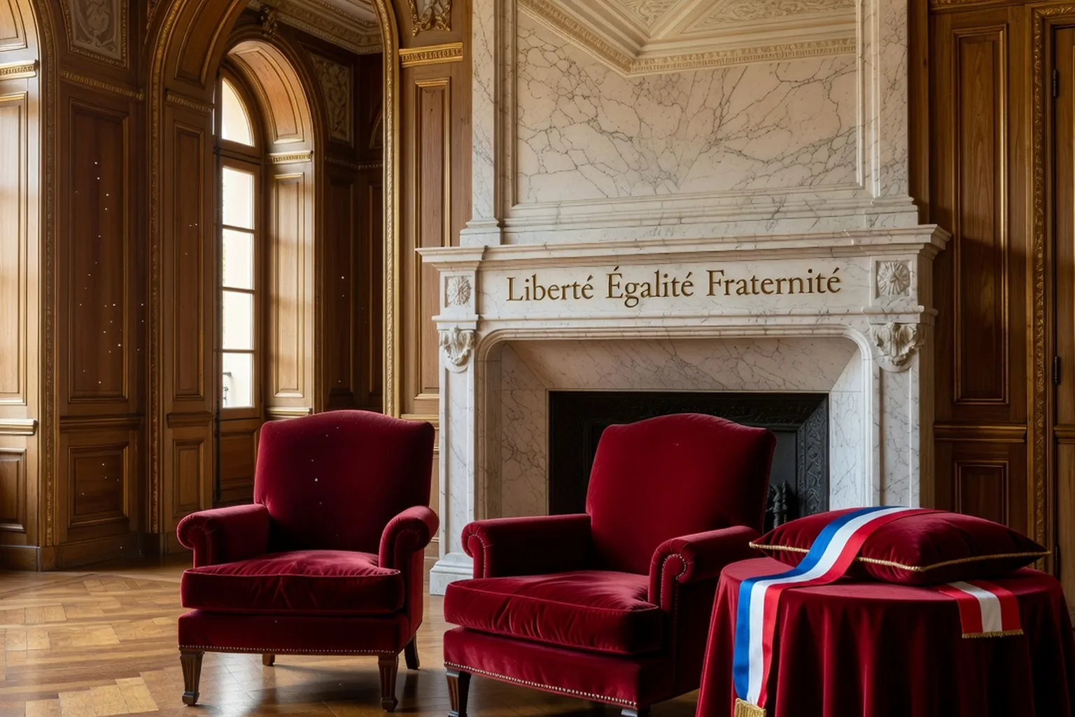 Salle des mariages de la mairie de Nice