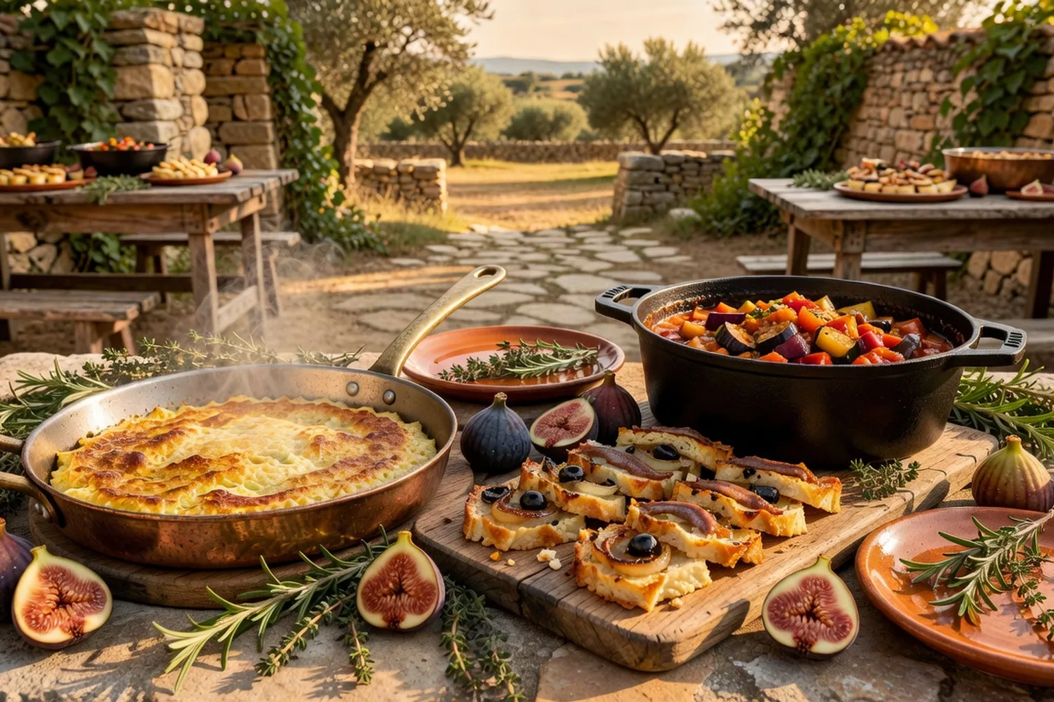 Menu mariage provenco-niçois traiteur